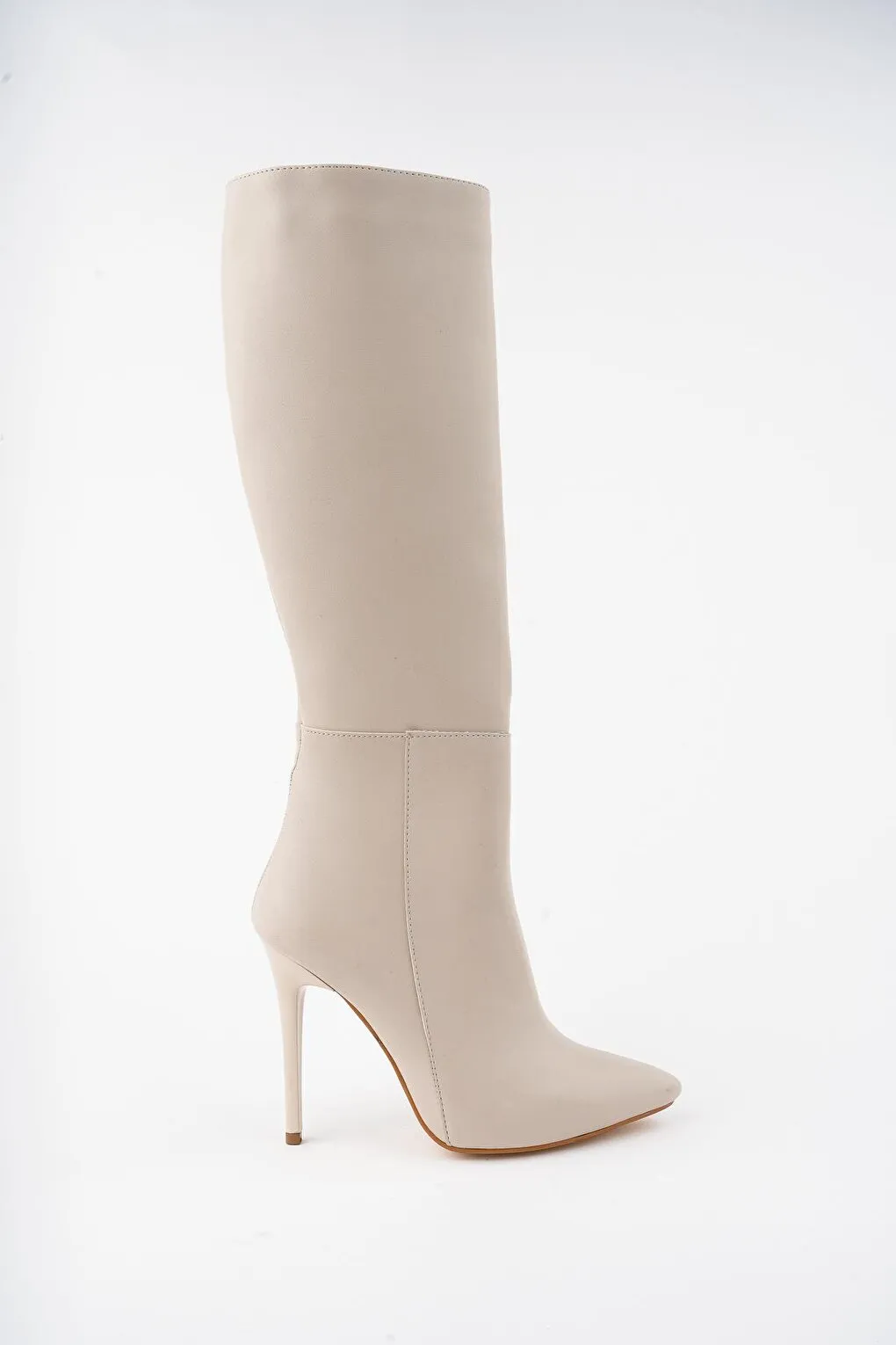 Florence Women's Thin Heeled Pointed Toe Side Zipper Boots