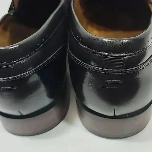 Florsheim Men's Black Leather Penny Loafer Size 13M shoes office dress