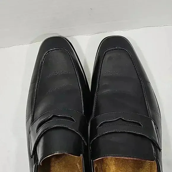 Florsheim Men's Black Leather Penny Loafer Size 13M shoes office dress