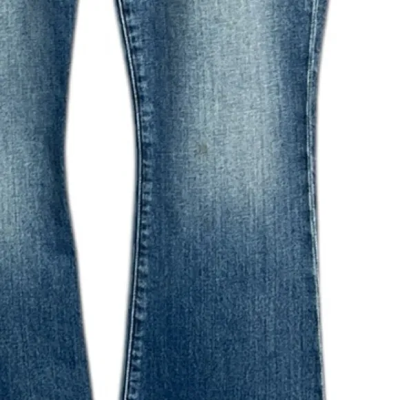 FRAME Le Crop Mini Boot Jeans Raw in Oppen Size 29