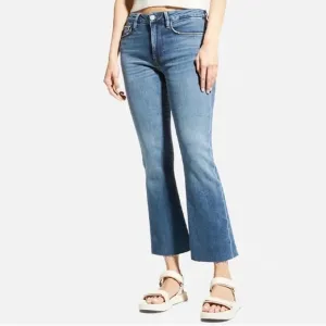 FRAME Le Crop Mini Boot Jeans Raw in Oppen Size 29