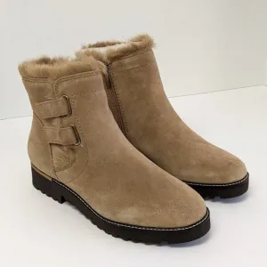 Franco Sarto Crystal Ankle Boots, Sandstone, Womens 7 M