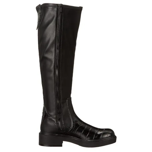 FRANCO SARTO Keaton‎ High Shaft Boots chunky Lug Sole, 6M ( C 335)
