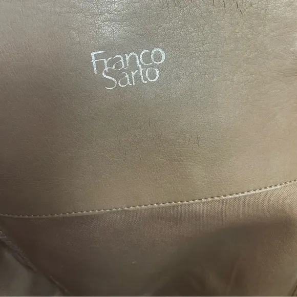 Franco Sarto Women’s Tan Suede Knee-High Boots Size 8