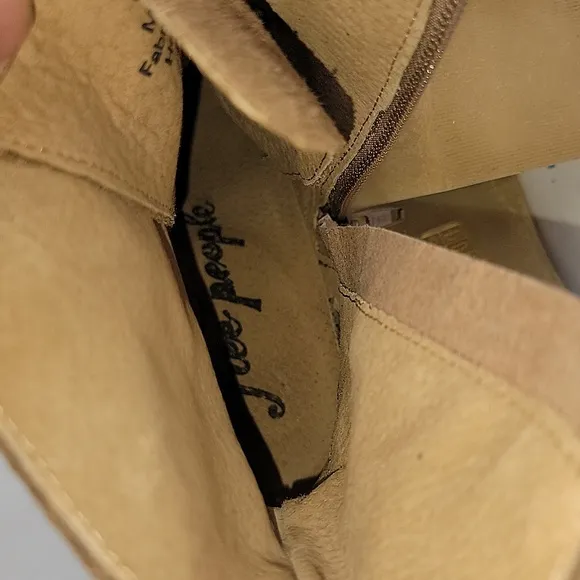 Free People Dylan Lace-Up Suede Leather Women's Boots