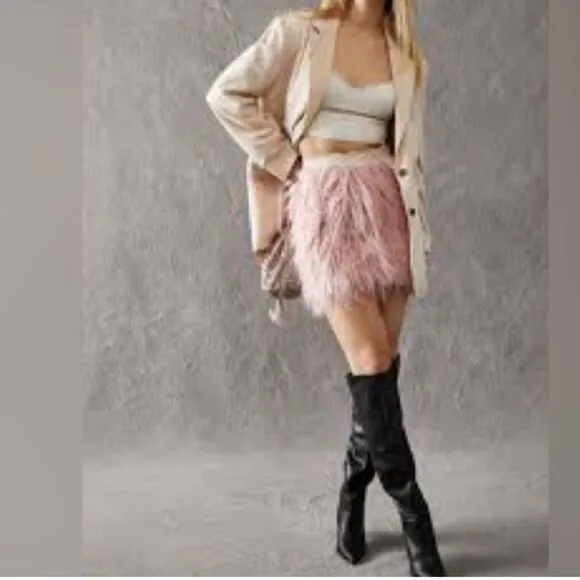 Free People Party Time Mini Skirt