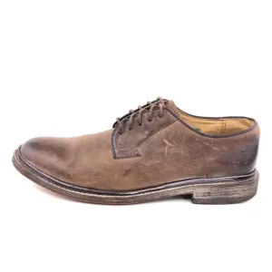 Frye James Plain Toe Brown Leather Oxfords 8.5 B