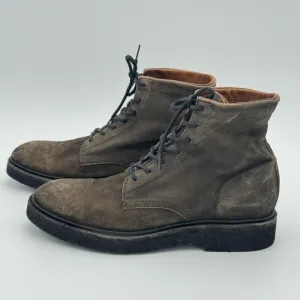 FRYE Mens Suede Leather Chukka Ankle Boots Brown High Tops Outdoor 9.5D