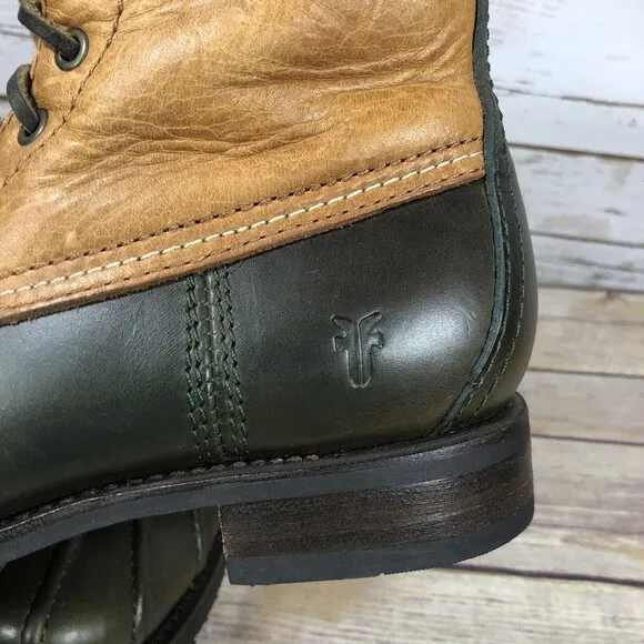 FRYE Veronica Shearling Leather Duck Waterproof Boots Womens Size 8 Insulated