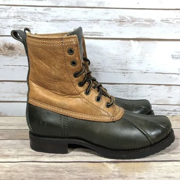FRYE Veronica Shearling Leather Duck Waterproof Boots Womens Size 8 Insulated