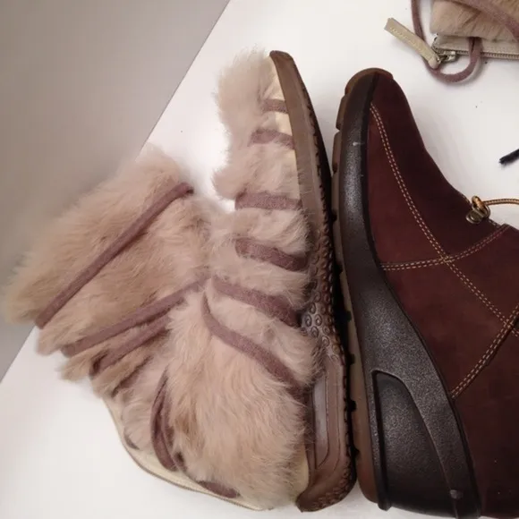 Fur boots