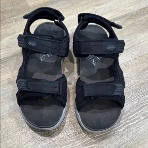 Gabor Size 43 Women’s Black Sporty Sandals
