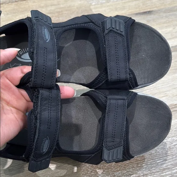 Gabor Size 43 Women’s Black Sporty Sandals