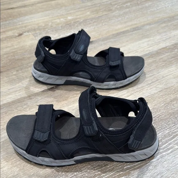 Gabor Size 43 Women’s Black Sporty Sandals