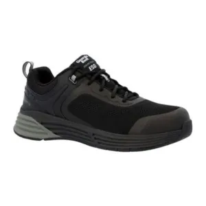 Georgia Boot Nano CT ESD Athletic Black Work Shoes Composite Toe‎ Mens 12 EU 46