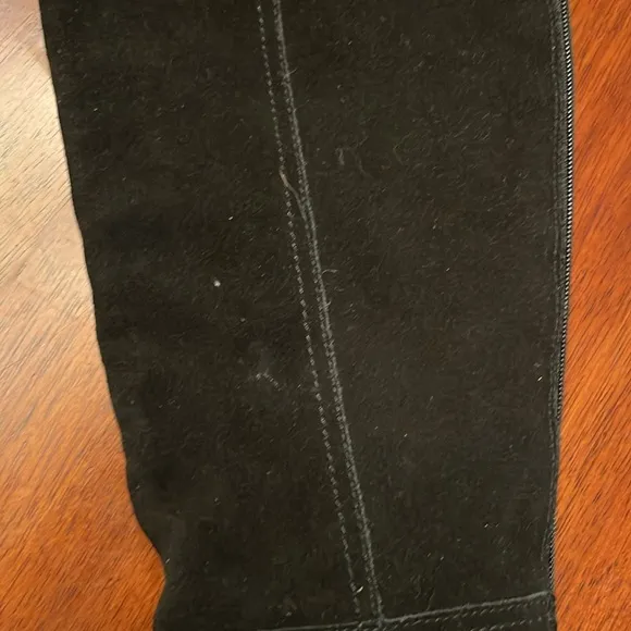 Gibson Latimer Black Suede Leather Knee-High Boots size 7.5