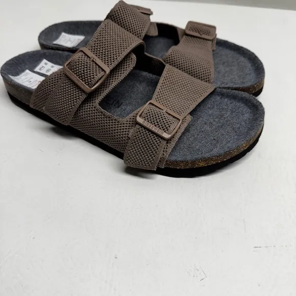 GIESSWEIN MERINO Brown Double Strap Sandals SIZE 41 US 10/10.5