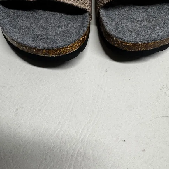 GIESSWEIN MERINO Brown Double Strap Sandals SIZE 41 US 10/10.5
