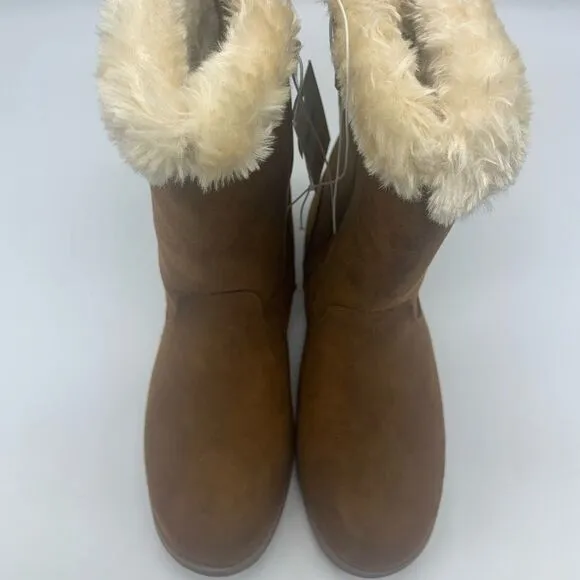 Girls Kameryn Faux Fur Shearling Boots -