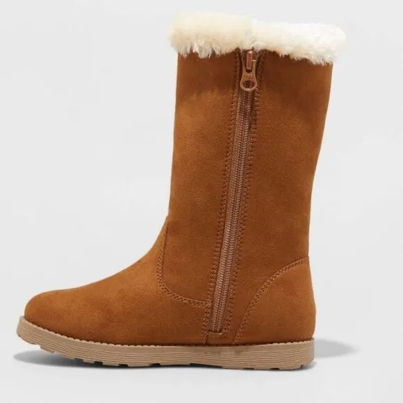 Girls Kameryn Faux Fur Shearling Boots -