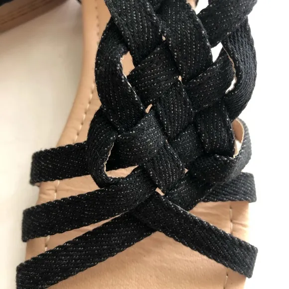 Girls Strappy Ankle Gladiator Sandals