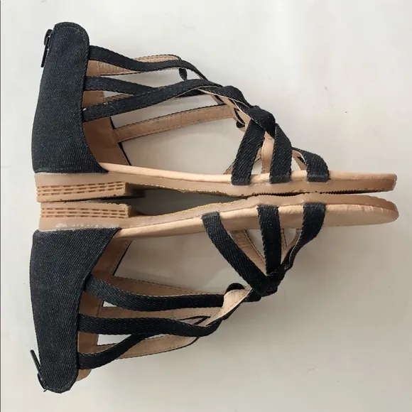 Girls Strappy Ankle Gladiator Sandals