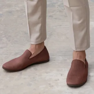 Glyph | Knit Water Resistant Breathable Slip-On Loafer Shoe Brown (W 11 | M 9.5)