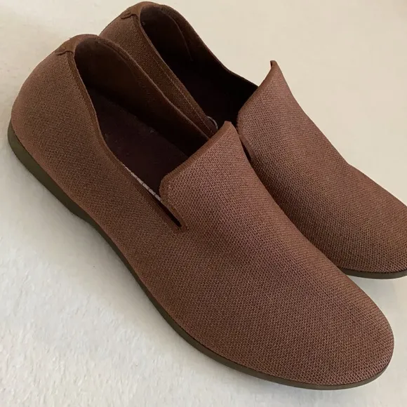 Glyph | Knit Water Resistant Breathable Slip-On Loafer Shoe Brown (W 11 | M 9.5)