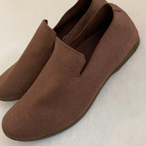 Glyph | Knit Water Resistant Breathable Slip-On Loafer Shoe Brown (W 11 | M 9.5)