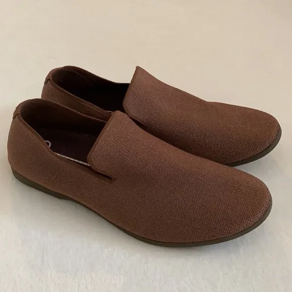 Glyph | Knit Water Resistant Breathable Slip-On Loafer Shoe Brown (W 11 | M 9.5)