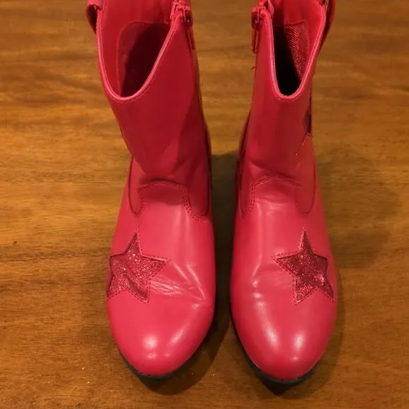 Gymboree red cowgirl Boots big kids 1