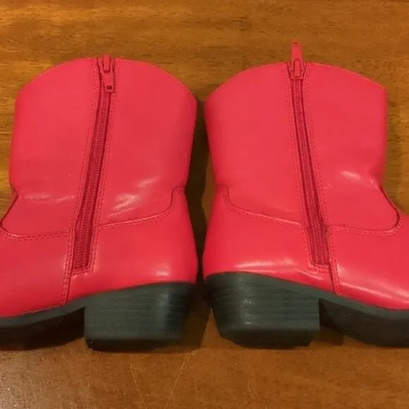 Gymboree red cowgirl Boots big kids 1