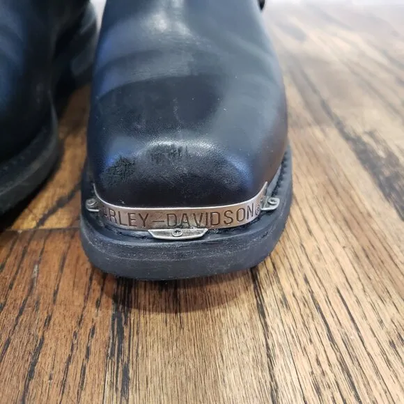 Harley Davidson - Men's Waterproof Leather Riding Boots - Size 9