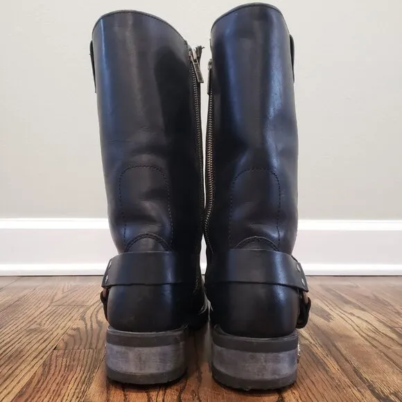 Harley Davidson - Men's Waterproof Leather Riding Boots - Size 9