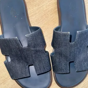 Hermes Men's Sandals in blue Denise size 11