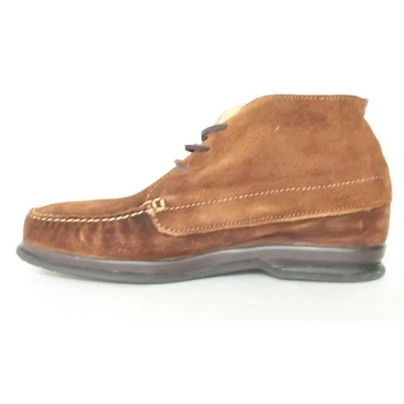 Hitchcock Mens Moccasin Chukka Boots 2672 Brown