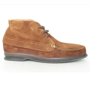 Hitchcock Mens Moccasin Chukka Boots 2672 Brown