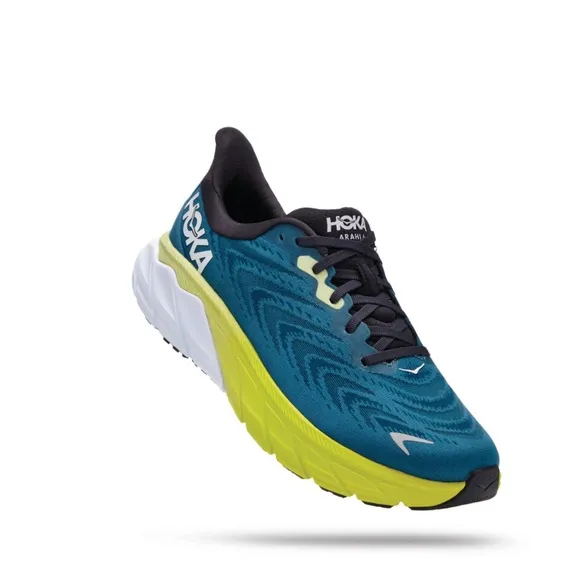 Hoka One One Arahi 6 blue graphite  men Size 10D  NEW