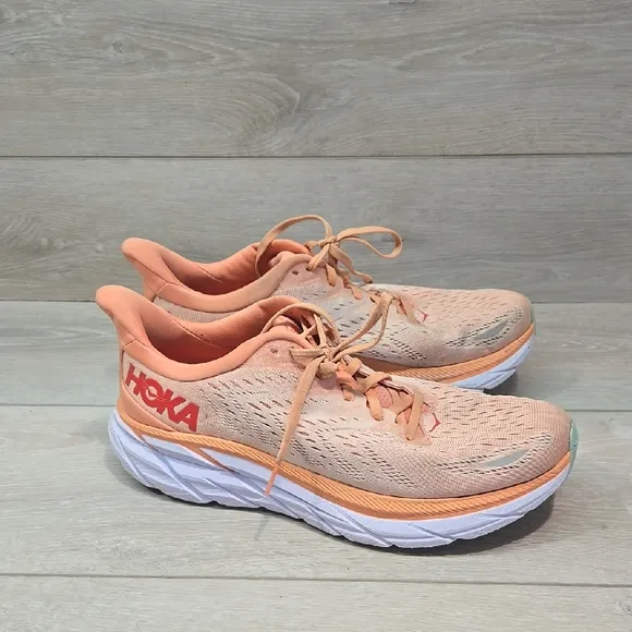 Hoka One One Women's Clifton 8  Running Shoes Athletic Sneakers Sz 10B