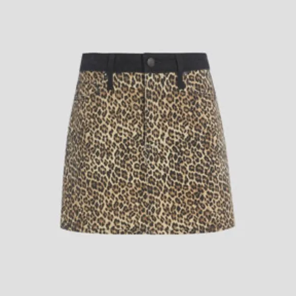 ❤️HOST PICK🌟Good High Rise Leopard Skirt 🐆 (26)