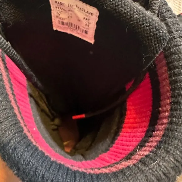 Hot find! 🔥 Rare Y2K Nike Hi Puffer Boots Tall Lace Up Boots Black Pink Women 7