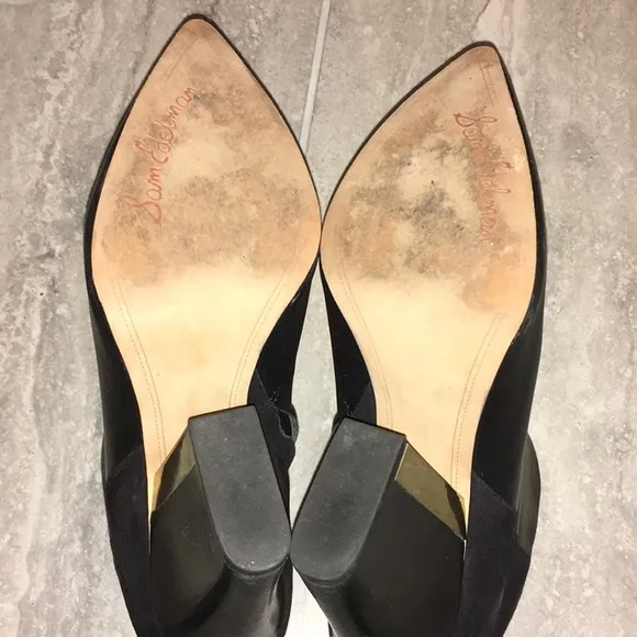 HOT Sam Edelman Booties Leather/Suede Tassels 8.5