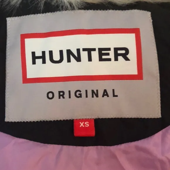 Hunter Boots Original Down Coat XS NWOT