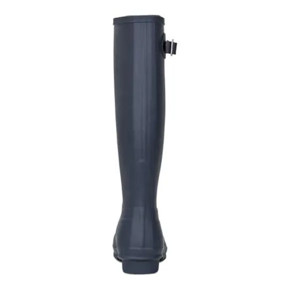 HUNTER WOMEN'S ORIGINAL TALL RAIN BOOTS, NAVY, 8