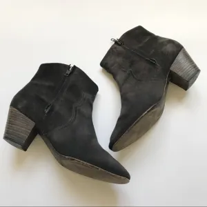 Isabel Marant Dicker Suede Brown Booties Size 40