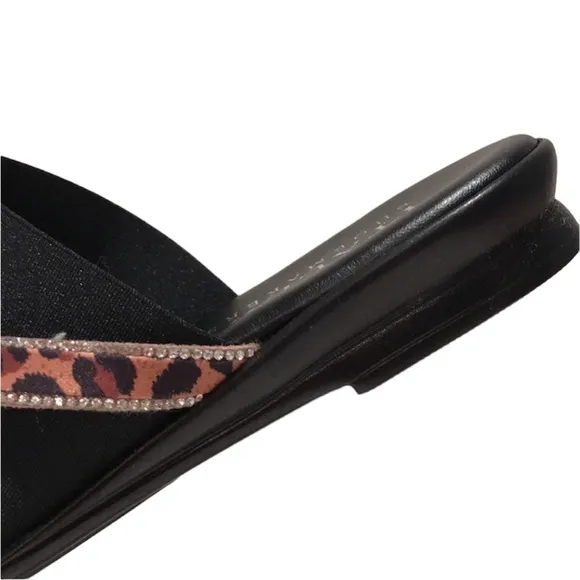 Italian Shoemakers - *Last One* ‘Leopard’ sandals NWT
