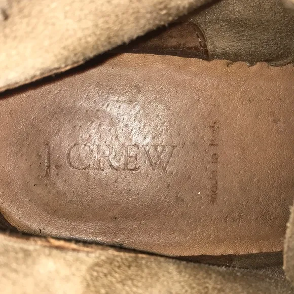 J Crew Macalister Suede Boots /‎ size 12