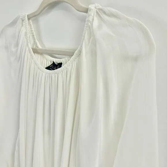 J Crew Maxi‎ Dress Womens XS Sheer Collection Sophisticated Ancient Boho Peasant