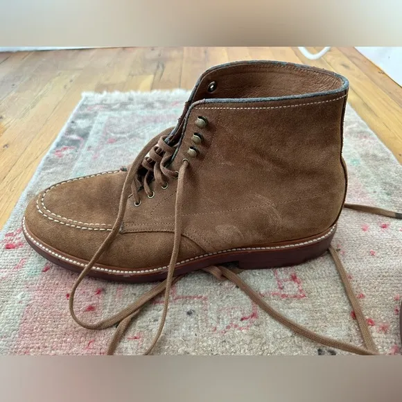 J CREW Men's Kenton Pacer Suede Boots - size 11.5