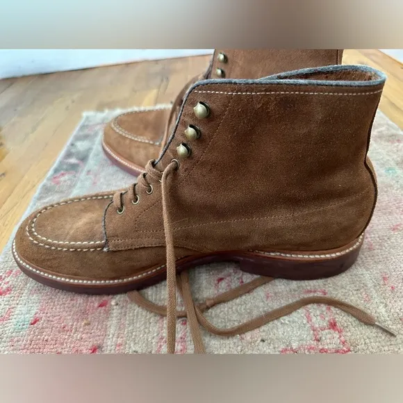 J CREW Men's Kenton Pacer Suede Boots - size 11.5